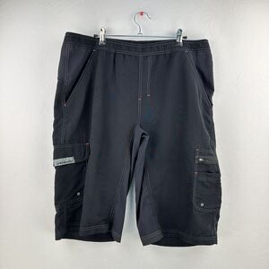 Specialized Mens Cargo Shorts Nylon No Padding‎ / Liner Black Size XL